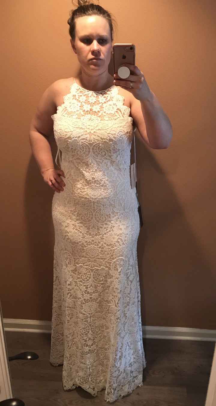 My dress was delivered today!!! - 2