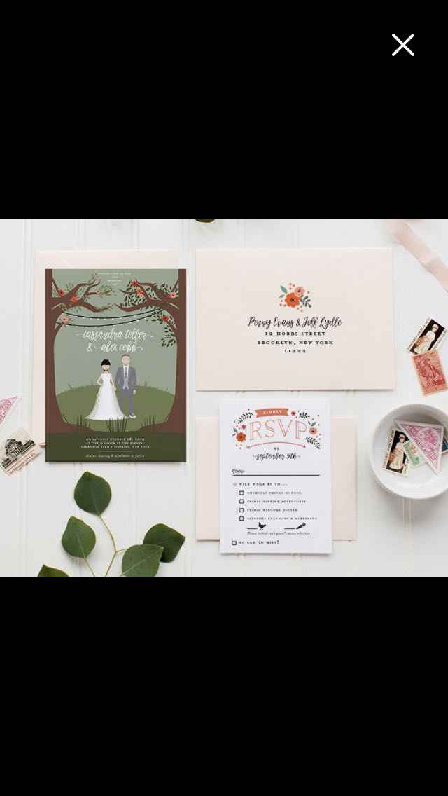 Finally settled on invites!!! - 2