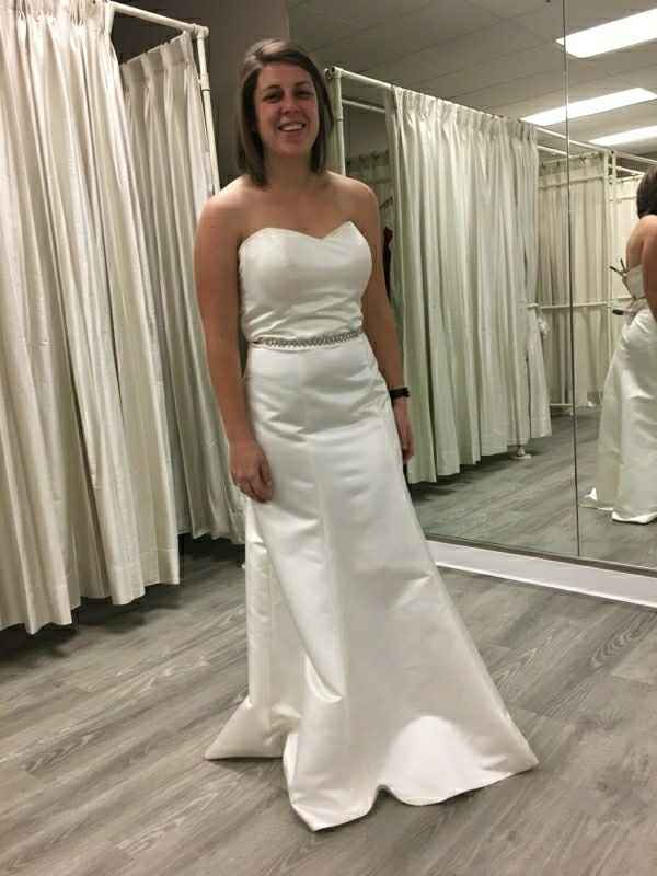 Help! I'm stuck between two wedding dresses - 2