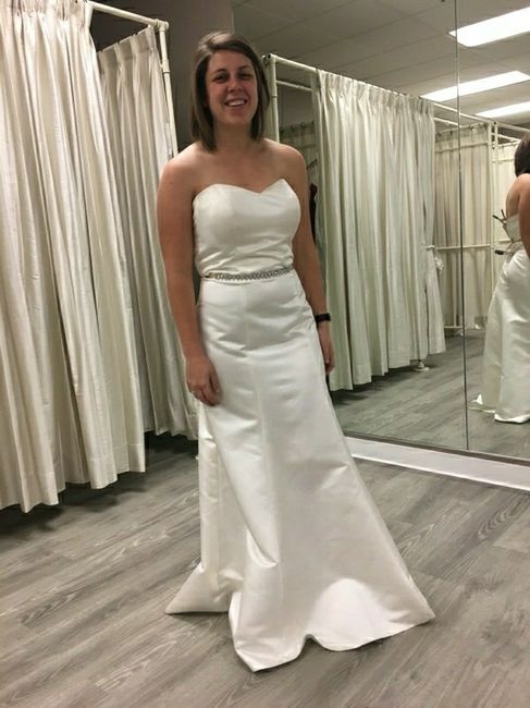 Help! I'm stuck between two wedding dresses 2