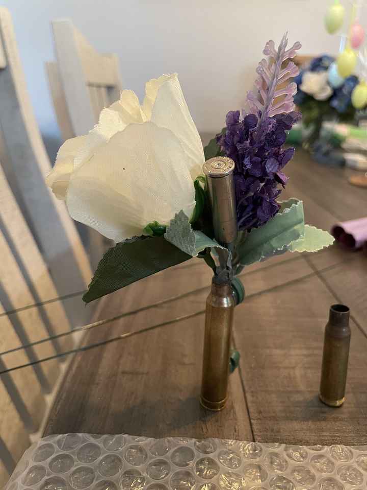 Is the Boutonnière too big - 1