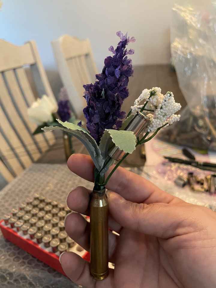 Is the Boutonnière too big - 1