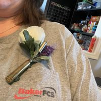 Is the Boutonnière too big - 2