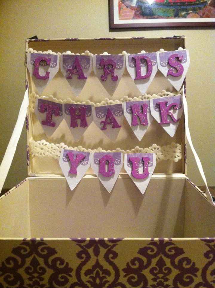 card box DIY