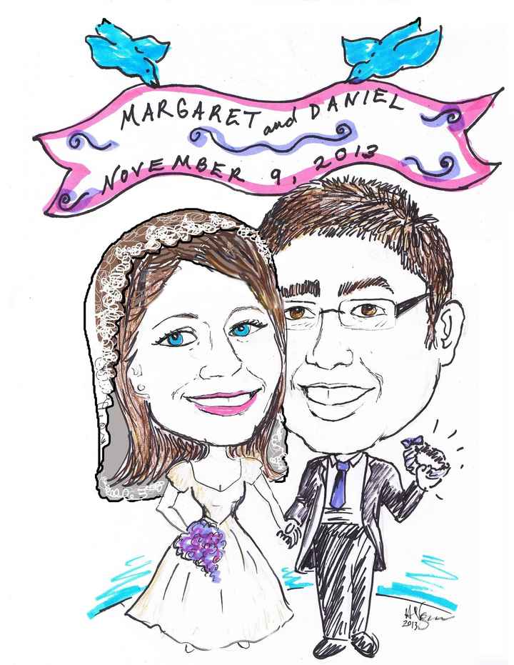 Wedding Fun: Caricature