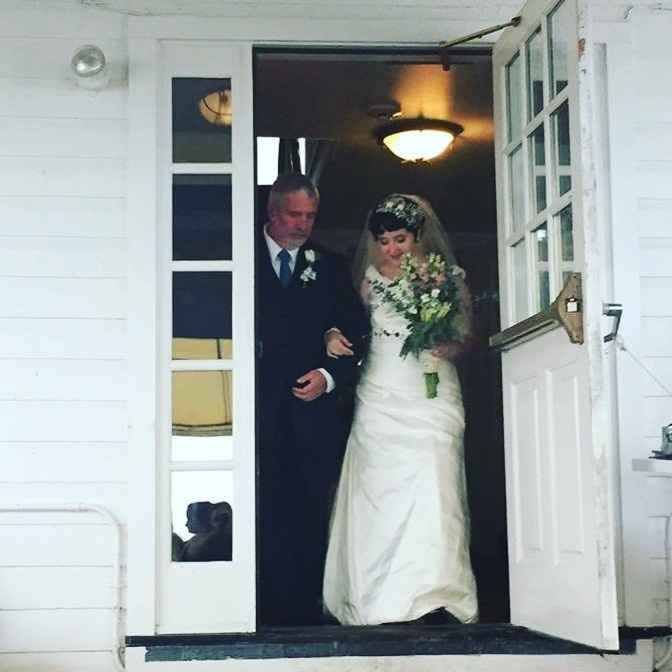 BAM!!!!!!!!!!!!! Hurricane Matthew be damned, we still got married!