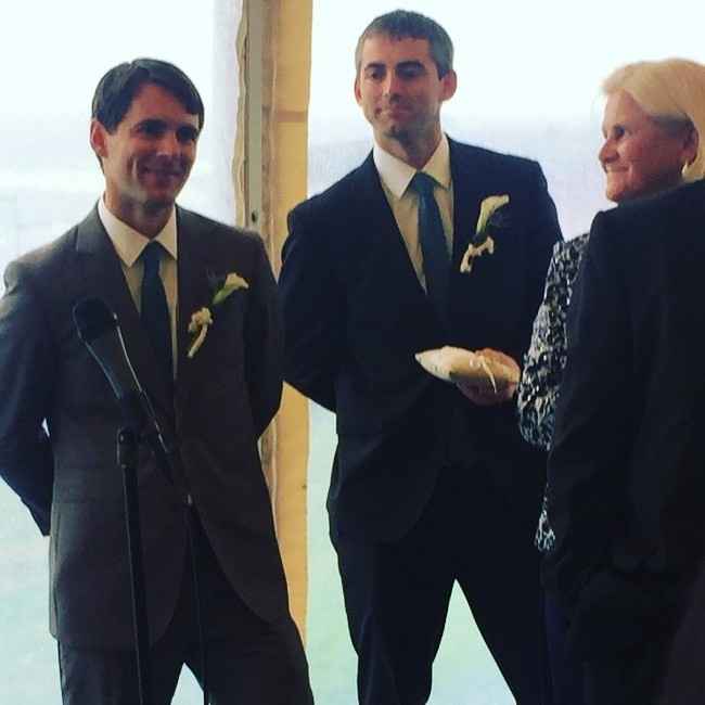 BAM!!!!!!!!!!!!! Hurricane Matthew be damned, we still got married!