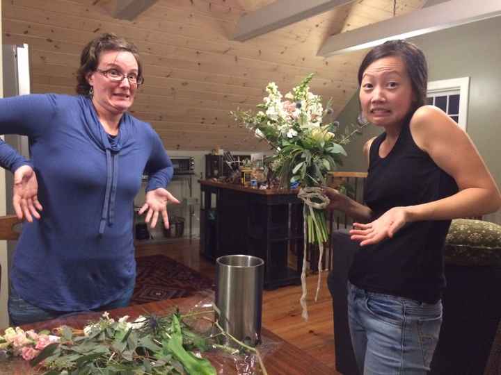 BAM!!!!!!!!!!!!! Hurricane Matthew be damned, we still got married!