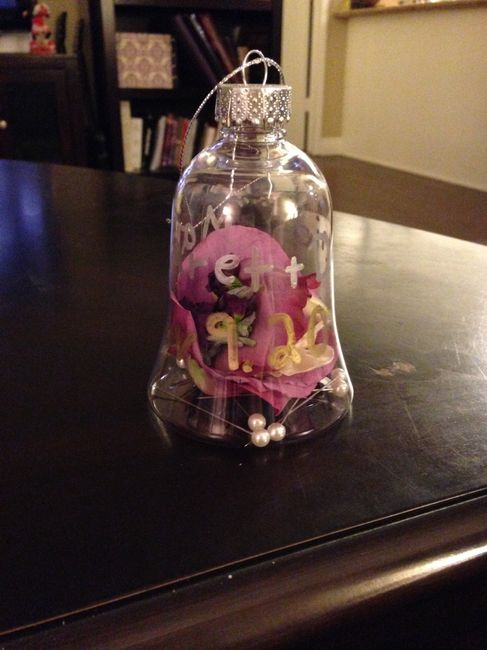 Wedding/Engagement Christmas Ornaments