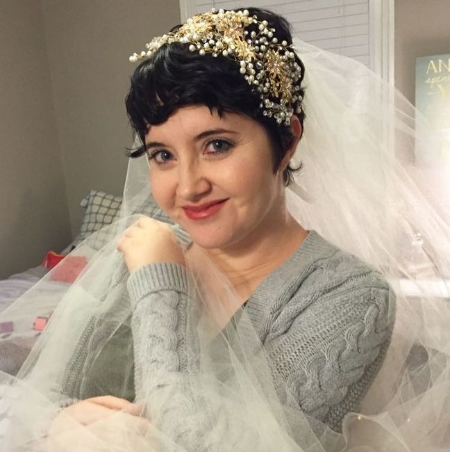 Brides with Short Hair