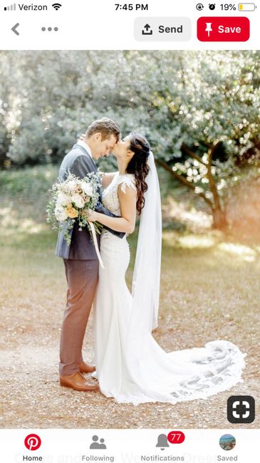 Fingertip or cathedral veil? 2