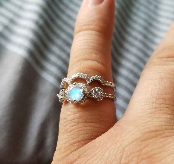 My finger, not hers lol