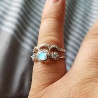 My finger, not hers lol
