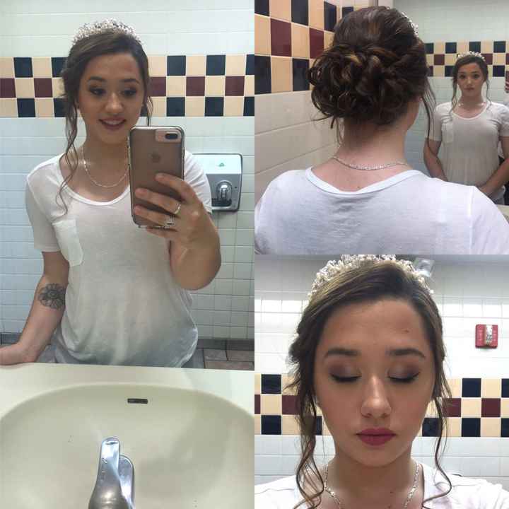 Hair & Makup Trial! Thoughts?