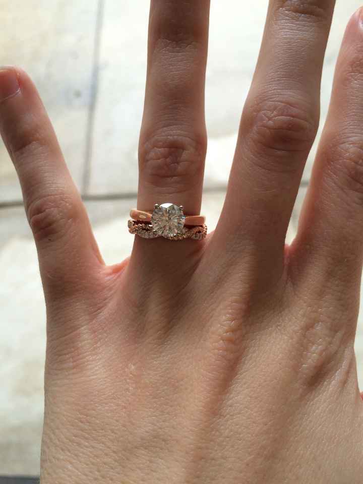 Solitaire enhancer as wedding band?