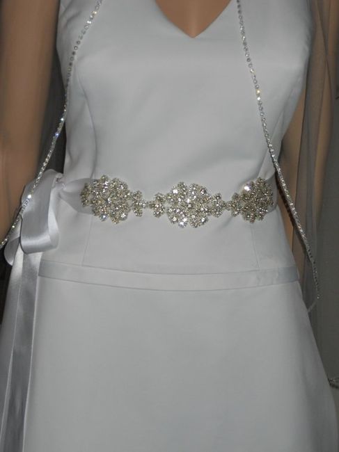 A beautiful sash, with a catch!