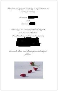 calling all the brides with DIY invites!!!