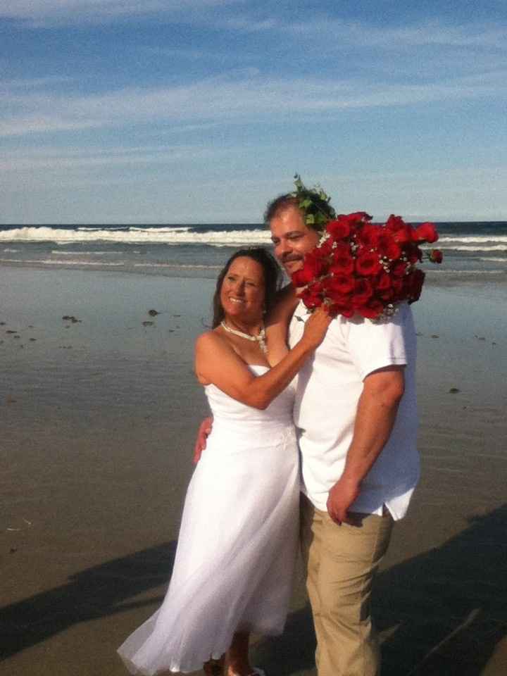 Back and Married (couple non pro pics)