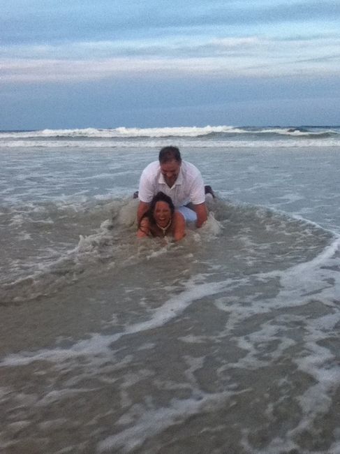 Back and Married (couple non pro pics)