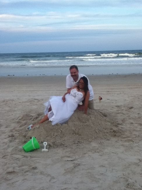 Back and Married (couple non pro pics)