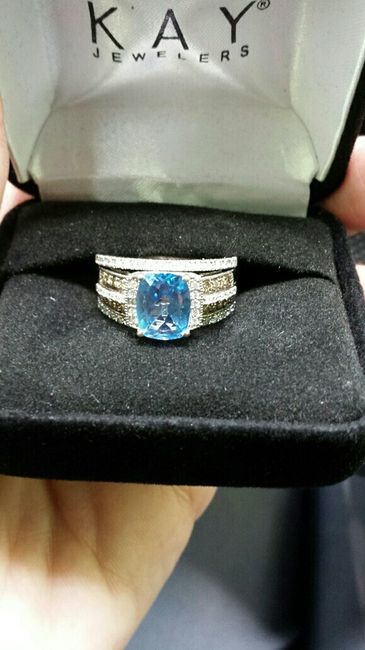 Rings with alt. Gemstone color and/or engravings?