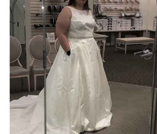 I said yes to the dress!!! And it has pockets !!!!!! - 1