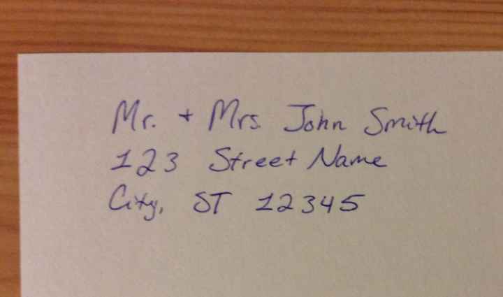 My handwriting: good enough for envelopes?