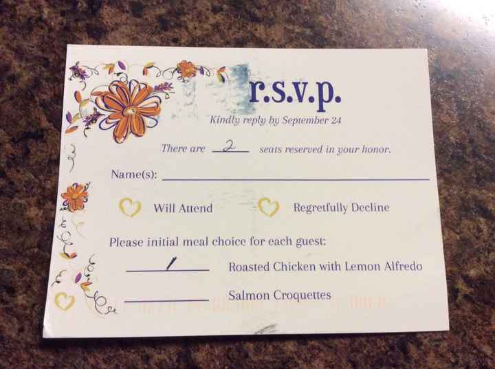 *sigh* This is why you number your RSVPs