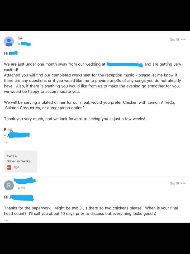 Two DJs? Is this normal?