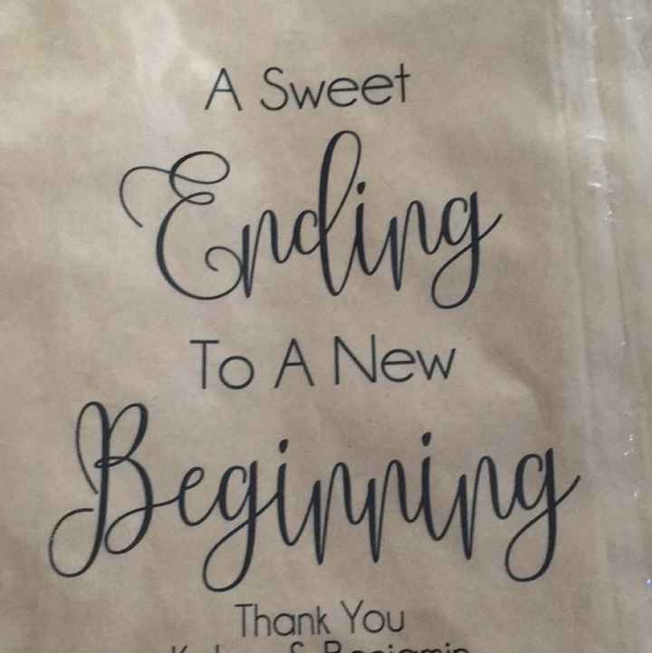 Doughnut wedding favor - 1