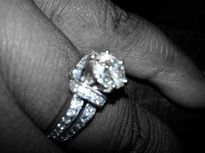 Show off your E-ring and wedding band!!!