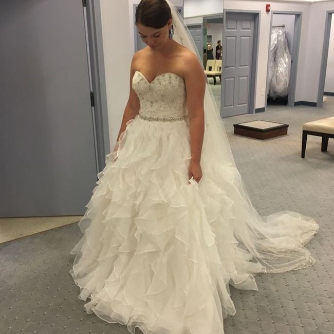 I said yes to the dress!