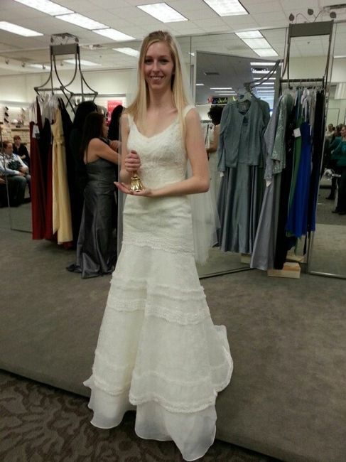 Spin-off! Show me your David's Bridal gowns!