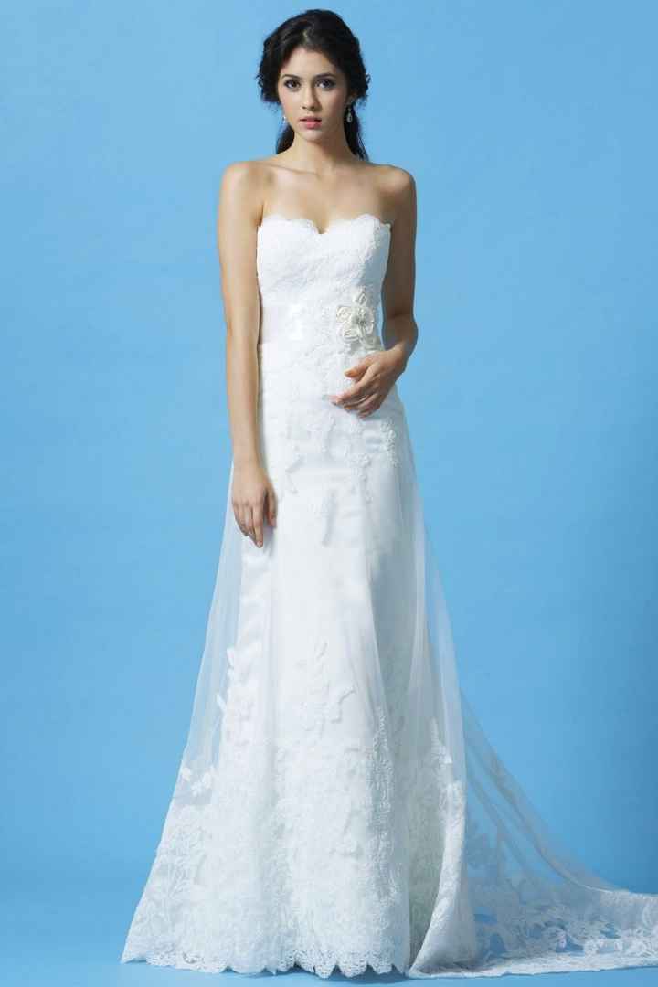 Help! I need to choose between two wedding gowns!