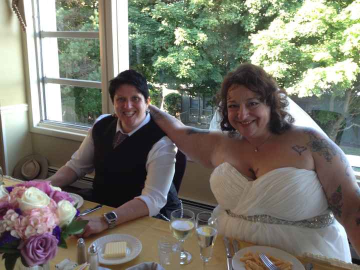 I'm married! (non-professional pics)