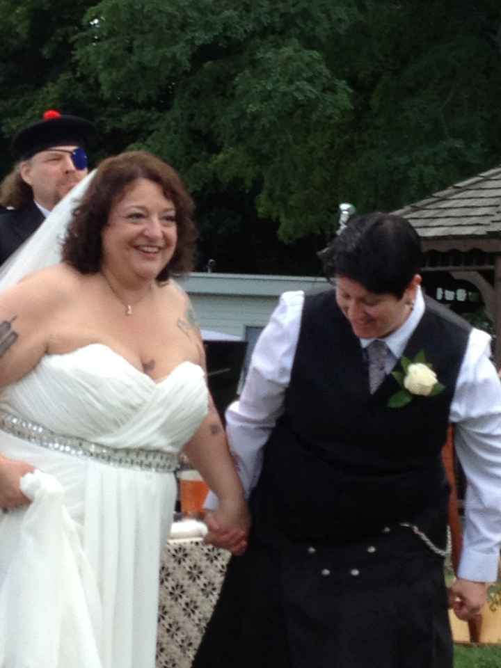 I'm married! (non-professional pics)