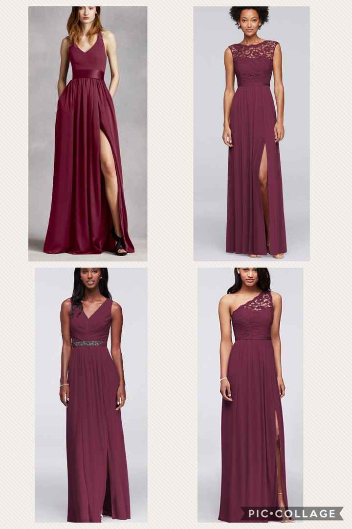 Bridesmaid's Dresses!