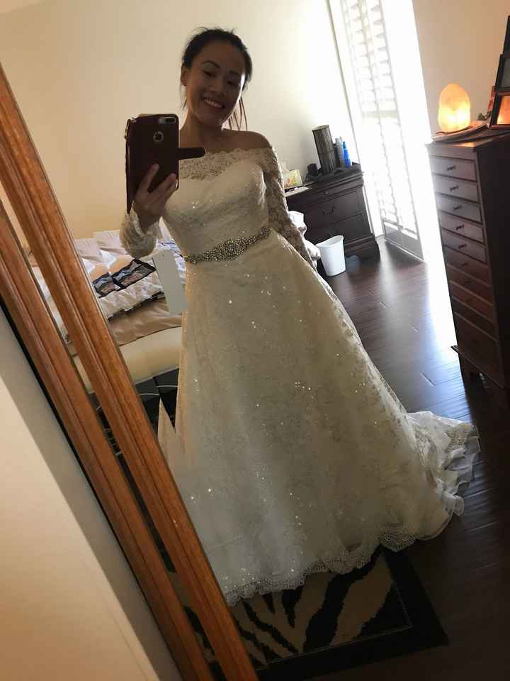 Let's see your lace wedding dresses!