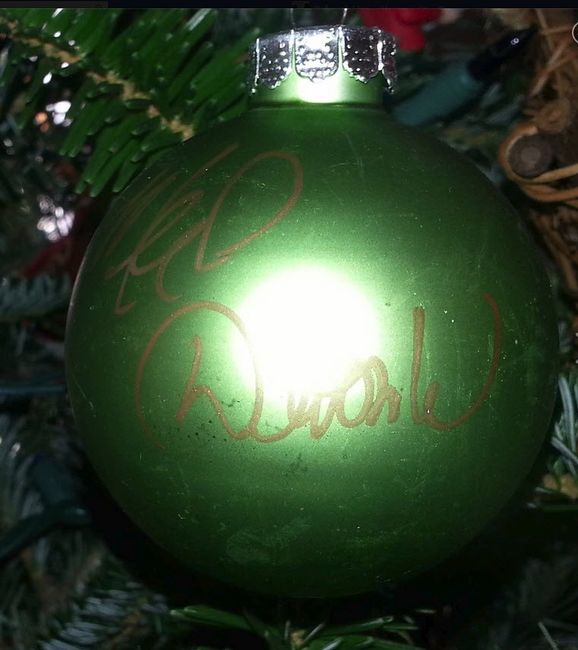 Wedding/Engagement Christmas Ornaments