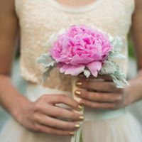 Single rose for bridesmaids?