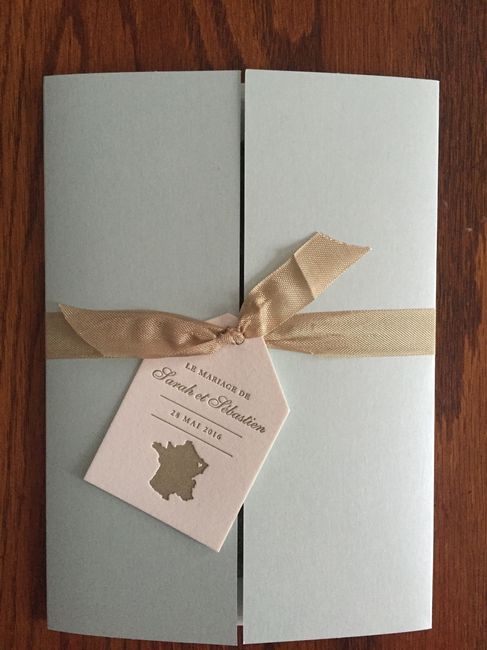 Bi-lingual wedding - invitations ready!!