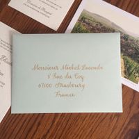 Anyone getting letterpress invitations?