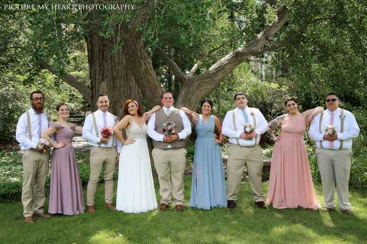 Mismatched bridesmaid dress examples? - 1