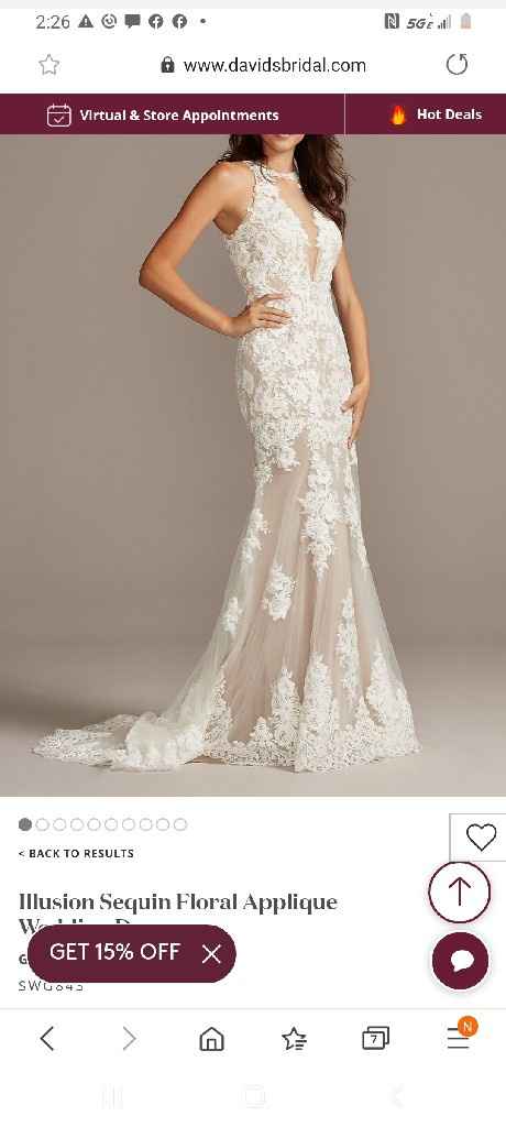 Dresses from David’s Bridal - 1