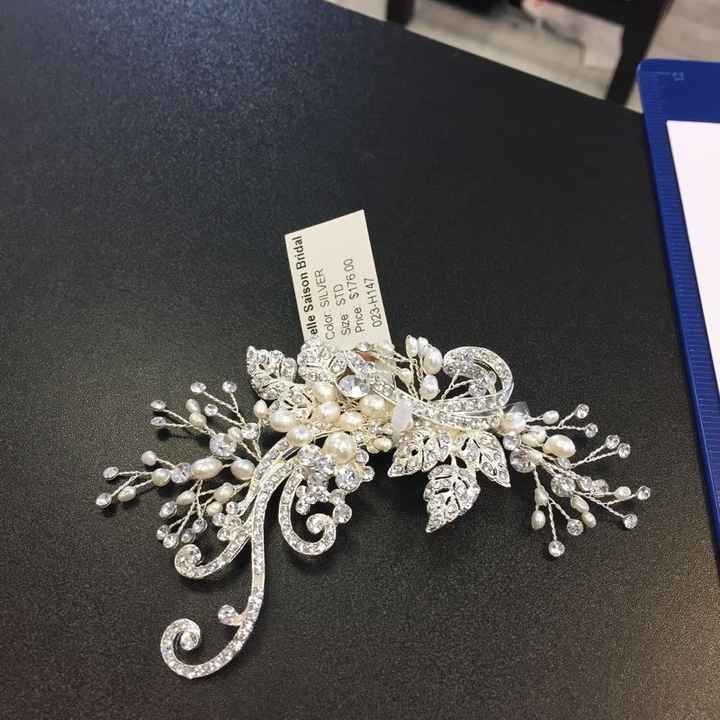 Wedding hair clip