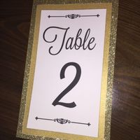 Show me your table numbers!
