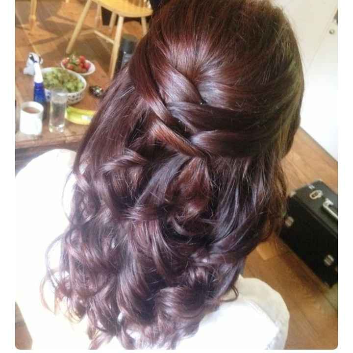 wedding hair