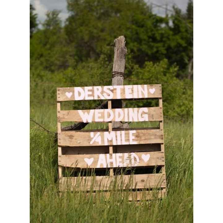 Wedding Signage and DIY