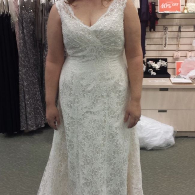 My dress is in...now I want to see yours!