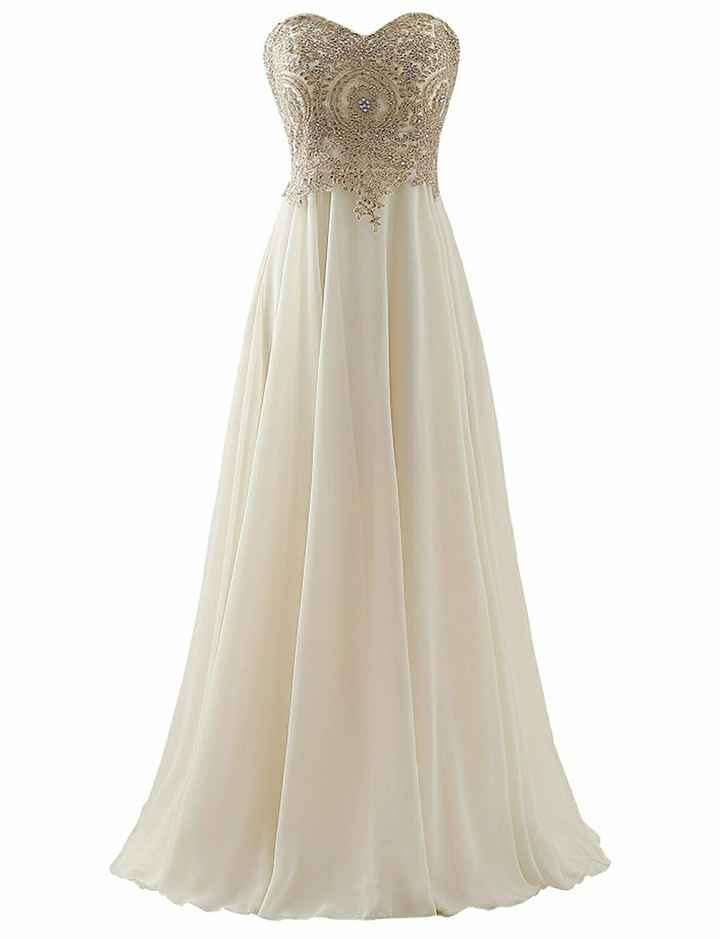 Second guessing wedding dress - 1